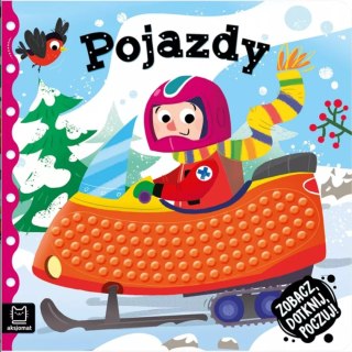 KSIĄŻECZKA SENSORYCZNA DOTKNIJ POCZUJ POJAZDY