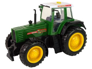 TRAKTOR ZDALNIE STEROWANY 38CM ZIELONY POJAZD RC PILOT AKUMULATOR ŁADOWARKA