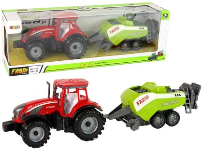 TRAKTOR CIĄGNIK ROLNICZY Z SIEWNIKIEM NAPĘD FRYKCYJNY RUCHOME ELEMENTY