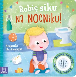 KSIĄŻECZKA DLA DZIECI ROBIĘ SIKU NA NOCNIKU NAUKA