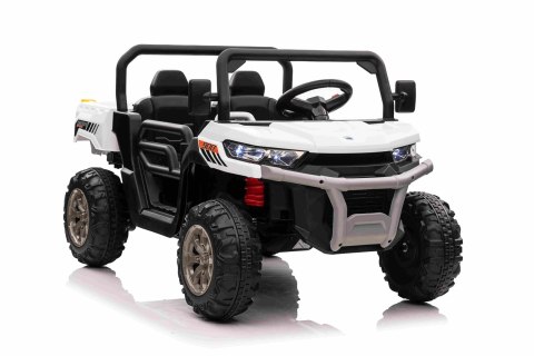 Auto Pick-Up Speed 900 dla dzieci Biały + Napęd 4x4 + Ruchomy kiper + Bagażnik + Pilot + Łopatka + Audio LED Auto Pick-Up Speed 900 dla dzieci Biały + Napęd 4x4 + Ruchomy kiper + Bagażnik + Pilot + Łopatka + Audio LED