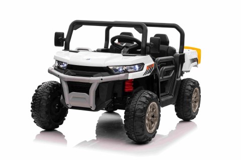 Auto Pick-Up Speed 900 dla dzieci Biały + Napęd 4x4 + Ruchomy kiper + Bagażnik + Pilot + Łopatka + Audio LED Auto Pick-Up Speed 900 dla dzieci Biały + Napęd 4x4 + Ruchomy kiper + Bagażnik + Pilot + Łopatka + Audio LED