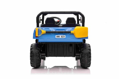 Auto Pick-Up Speed 900 dla dzieci Niebieski + Napęd 4x4 + Ruchomy kiper + Bagażnik + Pilot + Łopatka + Audio LED Auto Pick-Up Speed 900 dla dzieci Niebieski + Napęd 4x4 + Ruchomy kiper + Bagażnik + Pilot + Łopatka + Audio LED