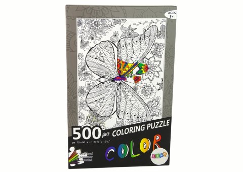 Puzzle Do Kolorowania 500 Elementów Motyl