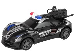 Auto Sportowe R/C Policja Czarne Zdalnie Sterowane