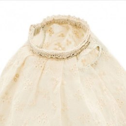Przytulanka sowa sonya w koronkowej sukience - 25cm