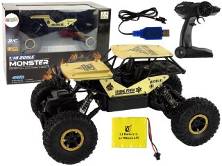 SAMOCHÓD ZDALNIE STEROWANY TERENOWY ROCK CRAWLER 1:18 AUTO RC MONSTER AKUMULATOR