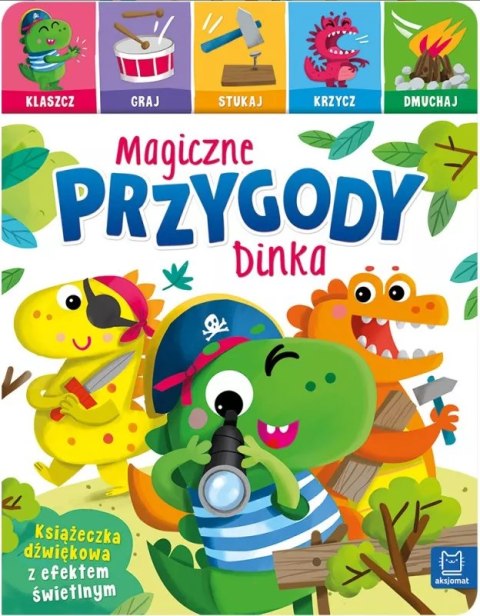 KSIĄŻECZKA INTERAKTYWNA PRZYGODY DINKA DŹWIĘK