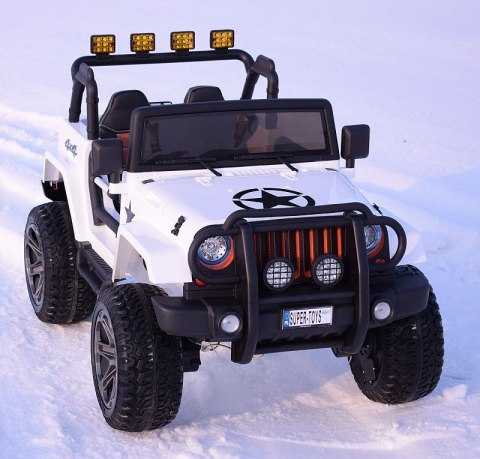 MEGA JEEP 4X4 Z REDUKTOREM NAPĘDU EXCLUSIVE 24 V, 480 WAT, WOLNY START,MIĘKKIE KOŁA /WXE1688-24V MEGA JEEP 4X4 Z REDUKTOREM NAPĘDU EXCLUSIVE 24 V, 480 WAT, WOLNY START,MIĘKKIE KOŁA /WXE1688-24V