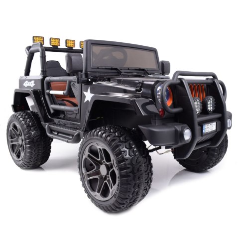 MEGA JEEP 4X4 Z REDUKTOREM NAPĘDU EXCLUSIVE 24 V, 480 WAT, WOLNY START,MIĘKKIE KOŁA /WXE1688-24V MEGA JEEP 4X4 Z REDUKTOREM NAPĘDU EXCLUSIVE 24 V, 480 WAT, WOLNY START,MIĘKKIE KOŁA /WXE1688-24V