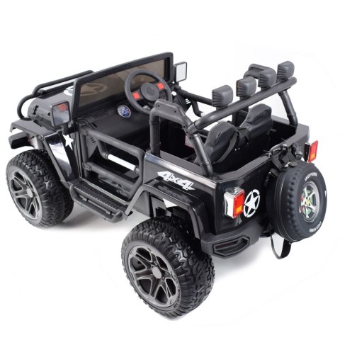 MEGA JEEP 4X4 Z REDUKTOREM NAPĘDU EXCLUSIVE 24 V, 480 WAT, WOLNY START,MIĘKKIE KOŁA /WXE1688-24V MEGA JEEP 4X4 Z REDUKTOREM NAPĘDU EXCLUSIVE 24 V, 480 WAT, WOLNY START,MIĘKKIE KOŁA /WXE1688-24V