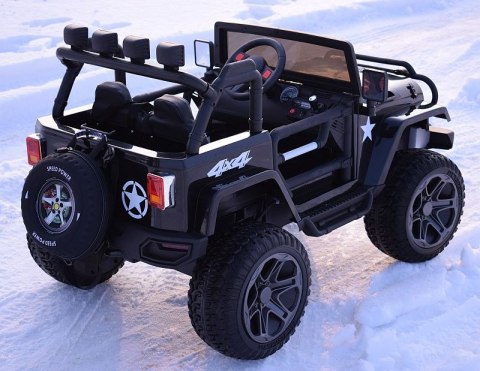 MEGA JEEP 4X4 Z REDUKTOREM NAPĘDU EXCLUSIVE 24 V, 480 WAT, WOLNY START,MIĘKKIE KOŁA /WXE1688-24V MEGA JEEP 4X4 Z REDUKTOREM NAPĘDU EXCLUSIVE 24 V, 480 WAT, WOLNY START,MIĘKKIE KOŁA /WXE1688-24V
