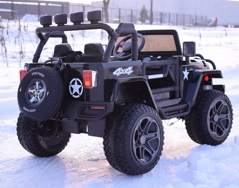 MEGA JEEP 4X4 Z REDUKTOREM NAPĘDU EXCLUSIVE 24 V, 480 WAT, WOLNY START,MIĘKKIE KOŁA /WXE1688-24V MEGA JEEP 4X4 Z REDUKTOREM NAPĘDU EXCLUSIVE 24 V, 480 WAT, WOLNY START,MIĘKKIE KOŁA /WXE1688-24V