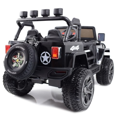 MEGA JEEP 4X4 Z REDUKTOREM NAPĘDU EXCLUSIVE 24 V, 480 WAT, WOLNY START,MIĘKKIE KOŁA /WXE1688-24V MEGA JEEP 4X4 Z REDUKTOREM NAPĘDU EXCLUSIVE 24 V, 480 WAT, WOLNY START,MIĘKKIE KOŁA /WXE1688-24V