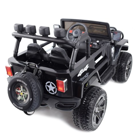 MEGA JEEP 4X4 Z REDUKTOREM NAPĘDU EXCLUSIVE 24 V, 480 WAT, WOLNY START,MIĘKKIE KOŁA /WXE1688-24V MEGA JEEP 4X4 Z REDUKTOREM NAPĘDU EXCLUSIVE 24 V, 480 WAT, WOLNY START,MIĘKKIE KOŁA /WXE1688-24V