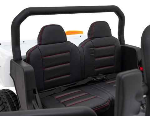 Auto Pick-Up Speed 900 dla dzieci Biały + Napęd 4x4 + Ruchomy kiper + Bagażnik + Pilot + Łopatka + Audio LED Auto Pick-Up Speed 900 dla dzieci Biały + Napęd 4x4 + Ruchomy kiper + Bagażnik + Pilot + Łopatka + Audio LED