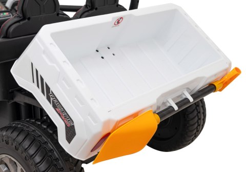 Auto Pick-Up Speed 900 dla dzieci Biały + Napęd 4x4 + Ruchomy kiper + Bagażnik + Pilot + Łopatka + Audio LED Auto Pick-Up Speed 900 dla dzieci Biały + Napęd 4x4 + Ruchomy kiper + Bagażnik + Pilot + Łopatka + Audio LED