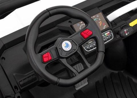 Auto Pick-Up Speed 900 dla dzieci Biały + Napęd 4x4 + Ruchomy kiper + Bagażnik + Pilot + Łopatka + Audio LED Auto Pick-Up Speed 900 dla dzieci Biały + Napęd 4x4 + Ruchomy kiper + Bagażnik + Pilot + Łopatka + Audio LED