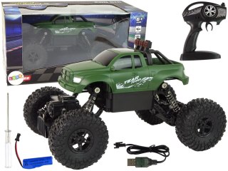 Zdalnie Sterowane Auto R/C 2.4 GHz 1:18 Zielone