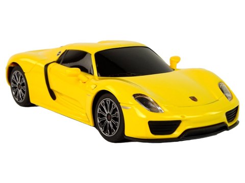 SAMOCHÓD ZDALNIE STEROWANY AUTO RC PORSCHE 918 1:24 RASTAR PILOT GUMOWE KOŁA