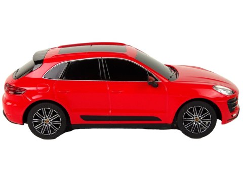 Auto R/C Porsche Macan Turbo 1:24 Rastar Czerwony Auto R/C Porsche Macan Turbo 1:24 Rastar Czerwony