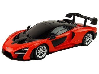 SAMOCHÓD ZDALNIE STEROWANY AUTO RC MCLAREN SENNA 1:24 RASTAR PILOT GUMOWE KOŁA