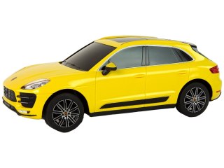 SAMOCHÓD ZDALNIE STEROWANY AUTO RC Porsche Macan Turbo 1:24 Rastar Żółty