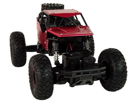 SAMOCHÓD TERENOWY ZDALNIE STEROWANY AUTO RC ROCK CRAWLER 1:16 PILOT METAL