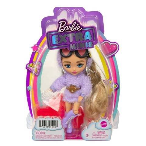 LALKA BARBIE EXTRA MINI LALKA 14CM MIX HGP62 WB3 1 SZTUKA