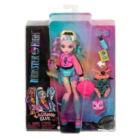 MONSTER HIGH PODSTAWOWA LALKA LAGOONA BLUE HHK55 WB4