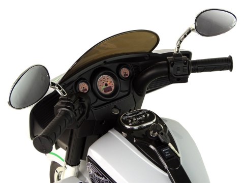 MOTOR TRÓJKOŁOWY NA AKUMULATOR DLA DZIECKA GOLDWING EVA KLUCZYKI LED BLUETOOTH