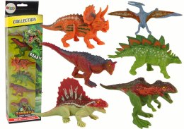 Zestaw Figurki Dinozaury 6 sztuk Kolorowe