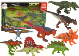 Zestaw Figurki Dinozaury 8 sztuk Kolorowe