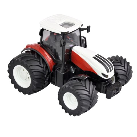 TRAKTOR ZDALNIE STEROWANY Z PRZYCZEPĄ NA PILOT CIĄGNIK ROLNICZYŚWIATŁO RC