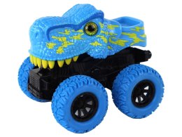 Pojazd Terenowy Pchacz Tyranozaur Rex Gumowe Koła Niebieski