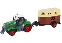Traktor RC Ciągnik Zdalnie Sterowany Maszyna Rolnicza Przyczepa Pilot 1:24