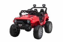 AUTO NA AKUMULATOR POJAZD DLA DZIECKA OFF ROAD SPEED 4X4 KOŁA EVA SKÓRA LED