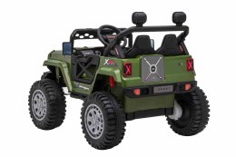 AUTO NA AKUMULATOR DLA DZIECKA OFF ROAD SPEED 4X4 KOŁA EVA SKÓRA LED PILOT