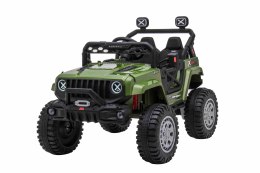 AUTO NA AKUMULATOR DLA DZIECKA OFF ROAD SPEED 4X4 KOŁA EVA SKÓRA LED PILOT