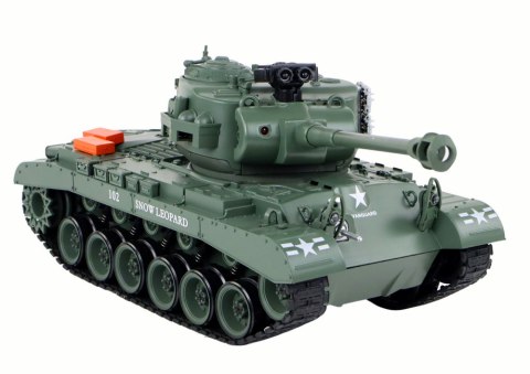 Czołg Leopard RC Zdalnie Sterowany Armata 1:18 Szary