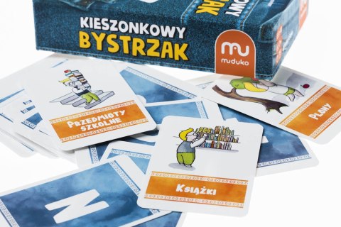 MUDUKO Kieszonkowy bystrzak gra edukacyjna logiczna karty 7+