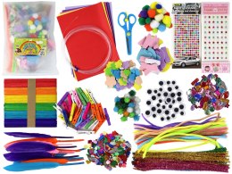Zestaw Artystyczny Kreatywny Plastyczny 1200 Elementów DIY