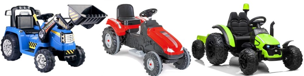 traktorki na akumulator dla dzieci